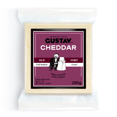 M GUSTAV OLD CHEDDAR WHITE [250 g]