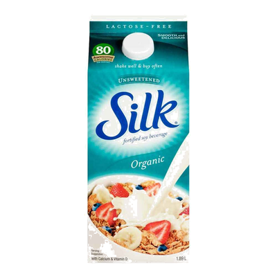 SILK ORGANIC UNSWT BEV 1.89L