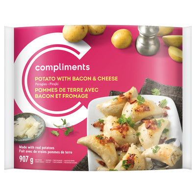 COMP BACON & CHEESE PEROGIES [907 g]