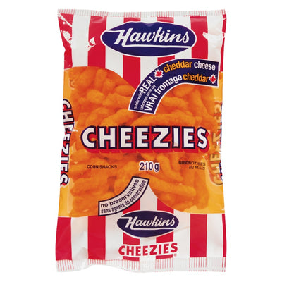 HWKNS CHEEZIES CORN SNACKS [210 GM]