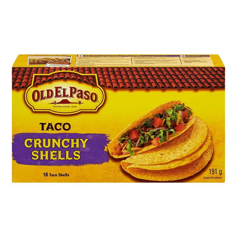 OLD EL PASO 18PK TACO SHELLS [191 g]
