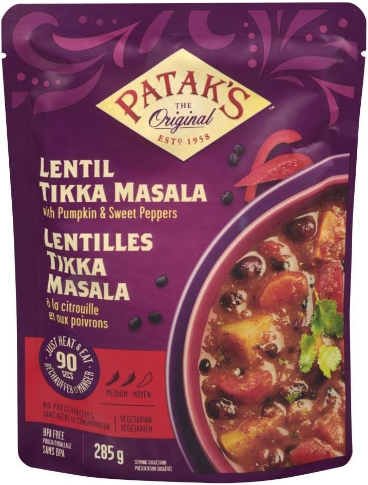 PATAKS LENTIL TIKKA MASALA RTE [285 g]