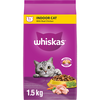WHISKAS INDOOR CAT FOOD 1.5kg