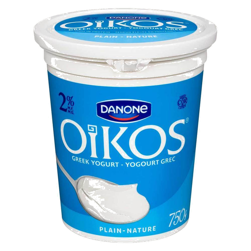 DANONE OIKS YOGURT 2% PLAIN [750 g]