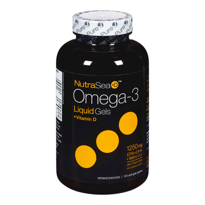 NUTRA SEA OMEGA 3 & VITAMIN D [150 ea]