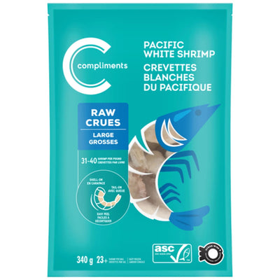 COMP RAW WHITE SHRIMP 31/40 [340 g]